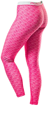 Ladies Legging Matrix Pink